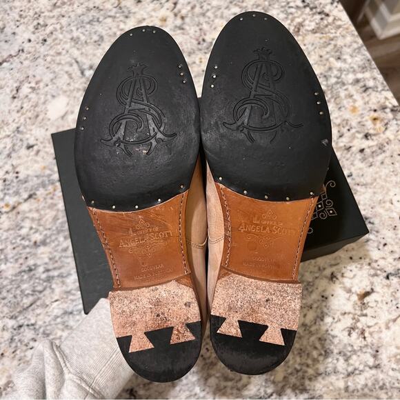 The Office of Angela Scott Mr. Colin Monkstrap Loafers Leather Shoes size 36.5 - Picture 10 of 13